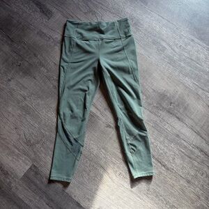 Athleta Mint Green High-Waisted Leggings